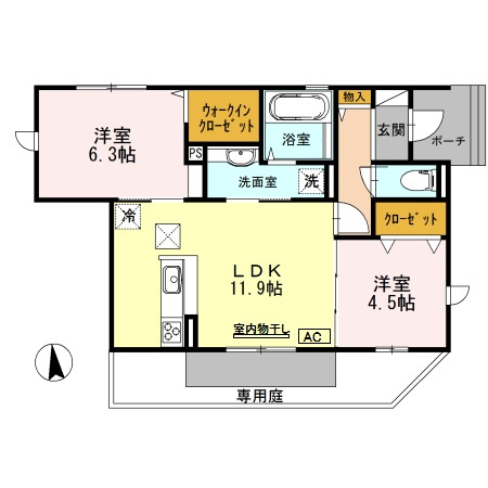 【間取り】 | グレイス | ☆神戸市北区　グレイス☆