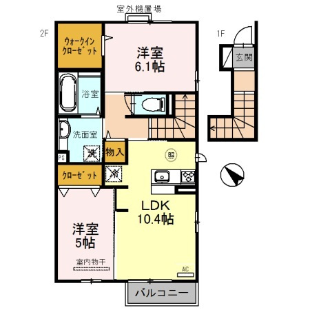 【間取り】 | パークハイム六番館 | ☆三木市　パークハイム六番館☆