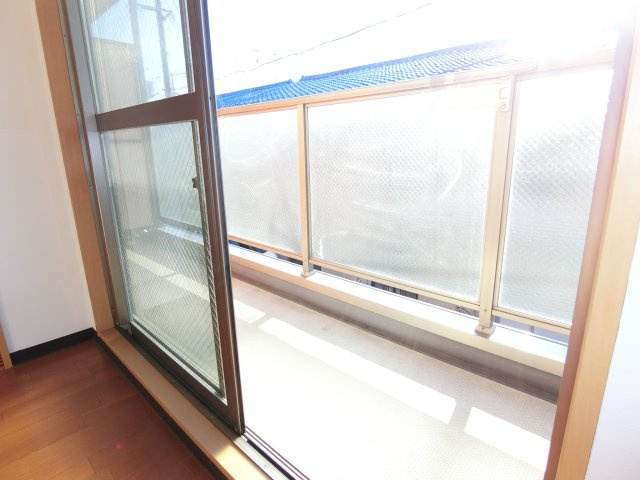 中川マンションのバルコニー
