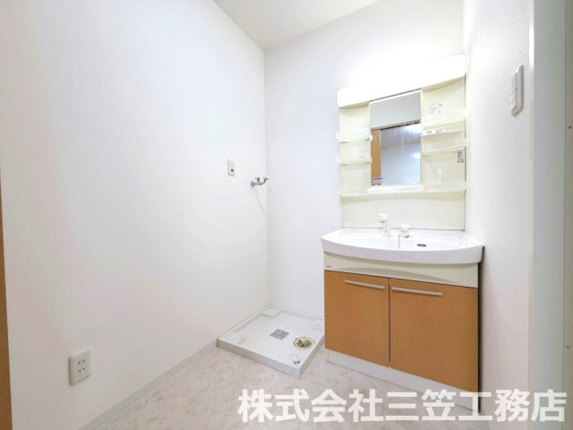 中川マンションの洗面所