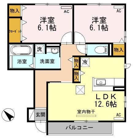ポルトフィーノの間取り