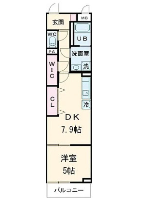 プレジデントガーデンＤの間取り