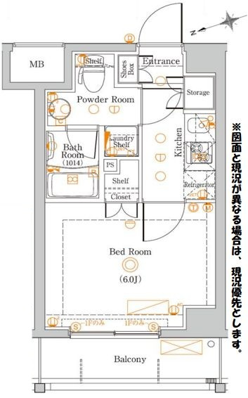 AZEST蒲田南の間取り