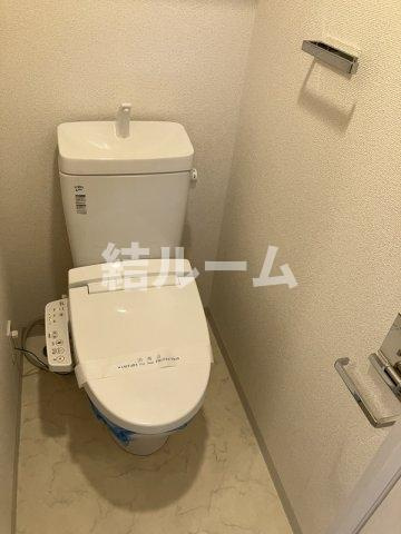 板橋区小豆沢３丁目の賃貸マンションのトイレ