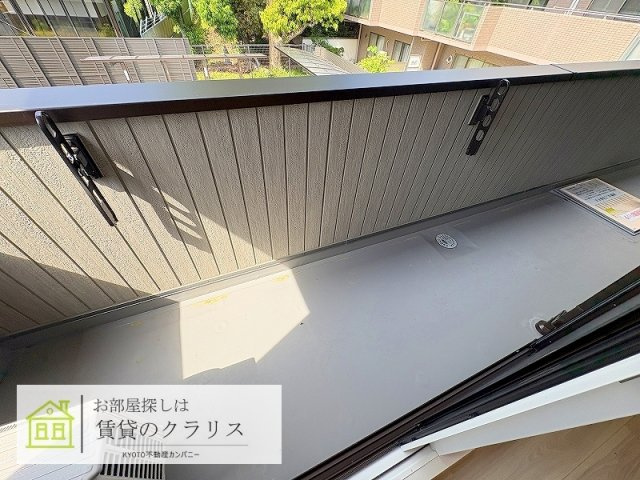 GRAMM桃山筑前のバルコニー