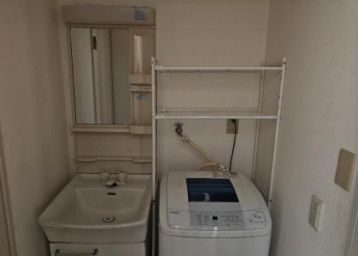 ゆうもあマンションの洗面所