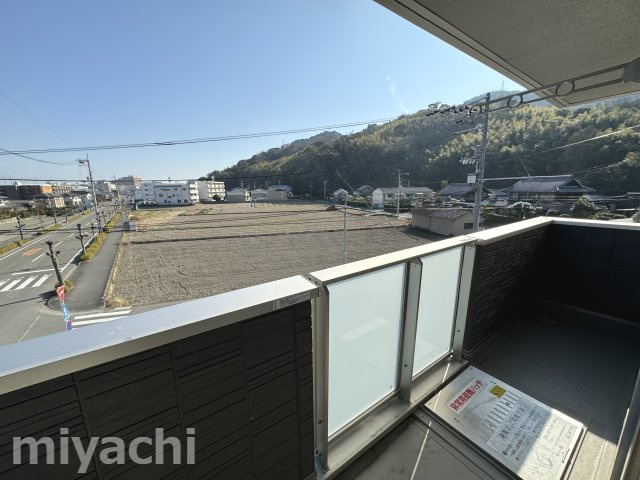 エル・ソル南庄町のバルコニー