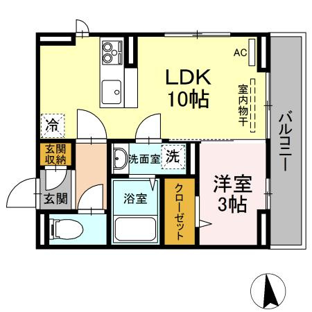エル・ソル南庄町の間取り