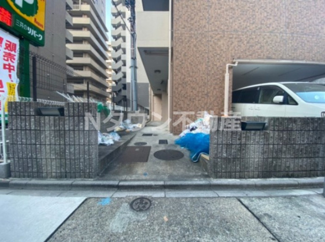 【その他共用部分】 | プレサンス名古屋駅前プラチナム | 敷地内ゴミ置き場です
