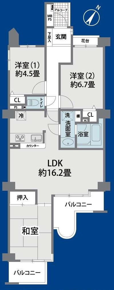 ライオンズガーデン東大宮2番館