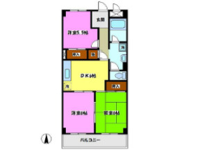 【間取り】 | ソフィア新松戸