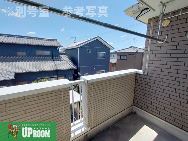 風見館のバルコニー