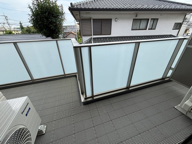 領家プライムコートⅡのバルコニー