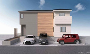 【仲介手数料０円】海老名市杉久保北1期　新築一戸建ての画像