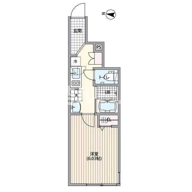 練馬区氷川台４丁目の賃貸マンションの間取り