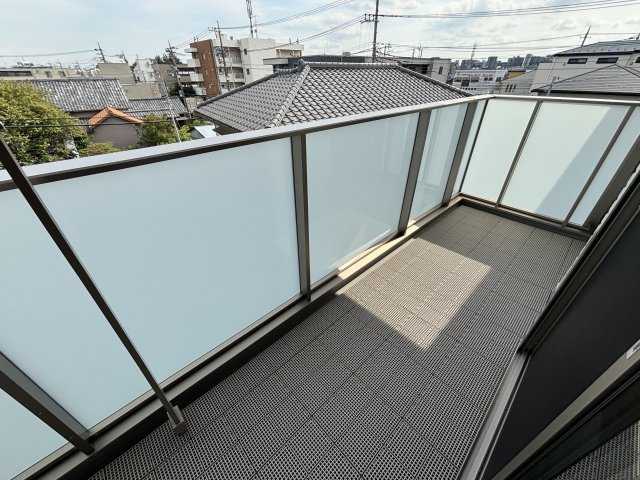 領家プライムコートⅡのバルコニー