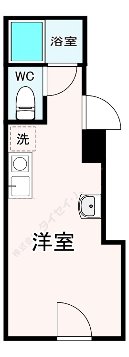 アールヒルズ日本橋の間取り