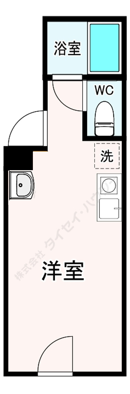 アールヒルズ日本橋の間取り