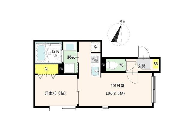 【間取り】 | Hana House 小岩