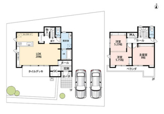 【間取り】 | 熊本県菊池郡菊陽町大字原水
