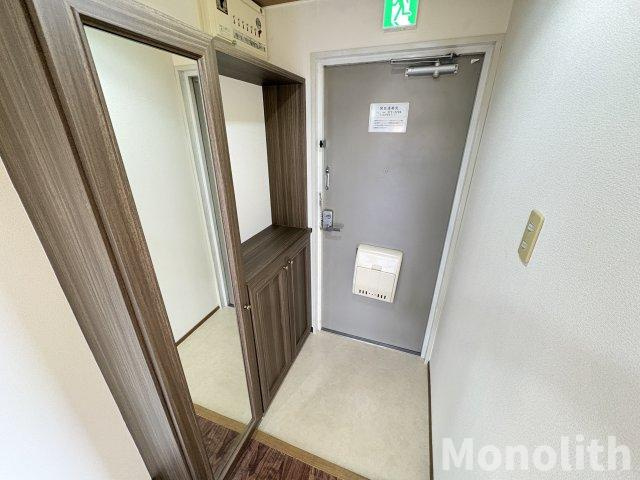 グリーングラス久米田の玄関