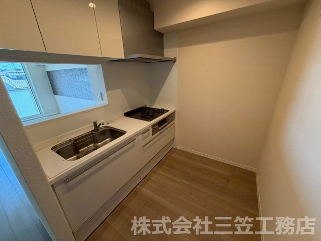 寝屋川市若葉町の賃貸マンションのキッチン