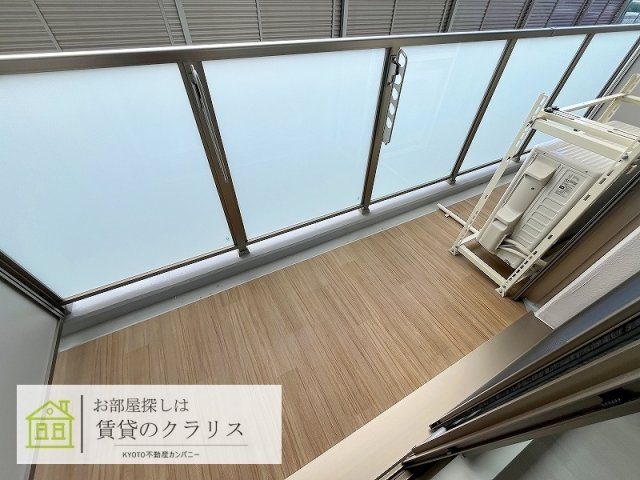 オリオン桂のバルコニー