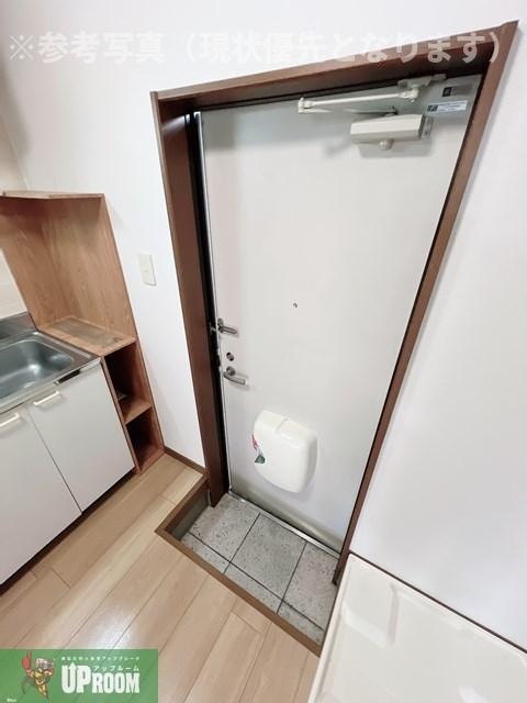 ベルウッドハイム深坪の玄関