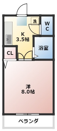 ベルウッドハイム深坪の間取り