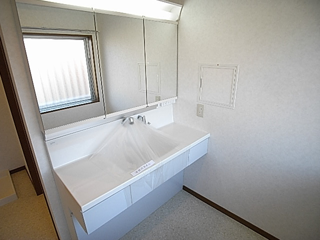 西宮市西平町の賃貸マンションの洗面所