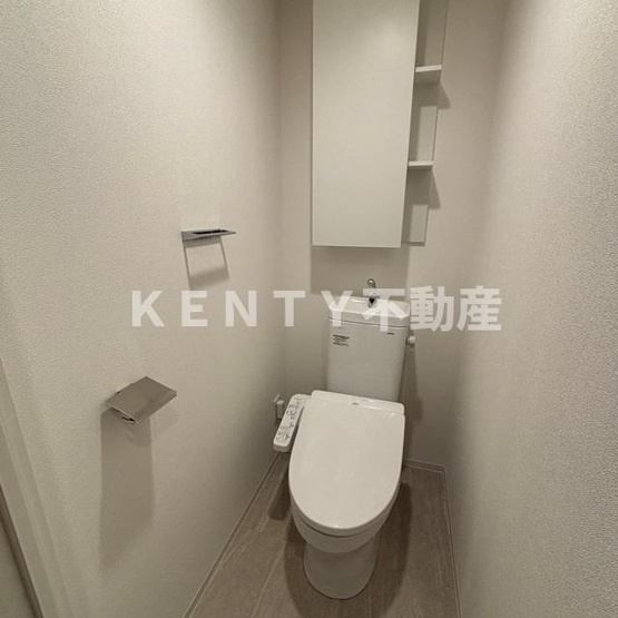 【トイレ】 | パークアクシス品川天王洲アイル | 落ち着いたトイレです