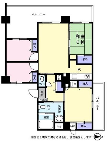 ラ・クラッセ西寺尾の間取り