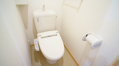 【トイレ】 | ベル・メゾン | 落ち着いたトイレです