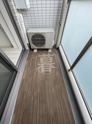 レアライズ川崎のバルコニー