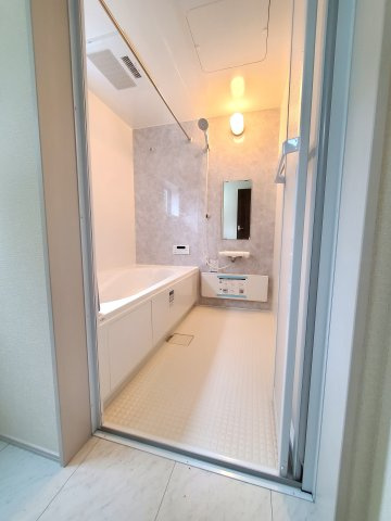 三郷市　鷹野3丁目　新築戸建　全1棟の浴室|施工例です