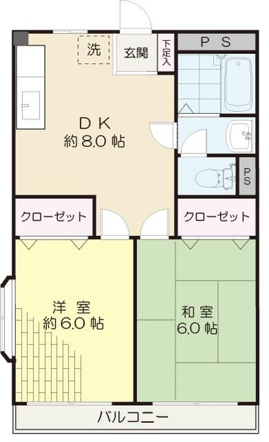 アメニティ２１の間取り