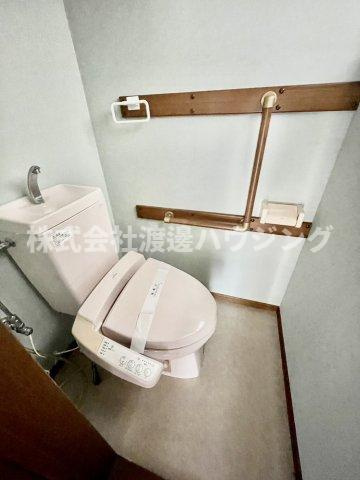田能4丁目貸家のトイレ