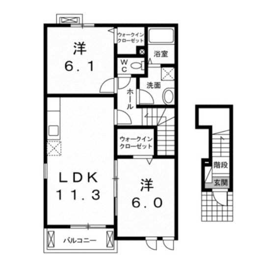 【間取り】 | サン・マルジュⅠ