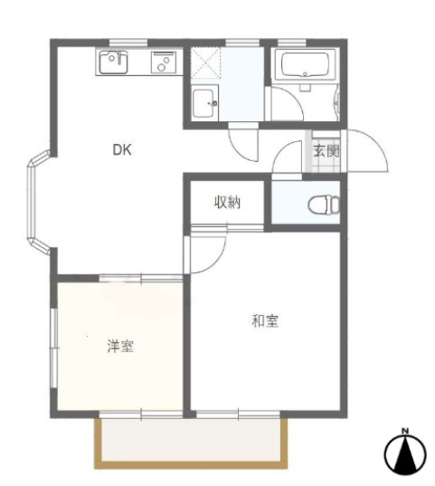 ベルハイムの間取り