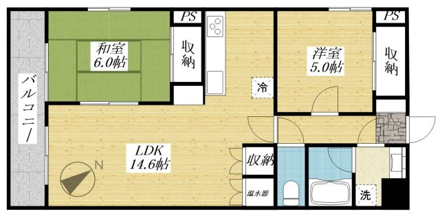 メイプルナインの間取り
