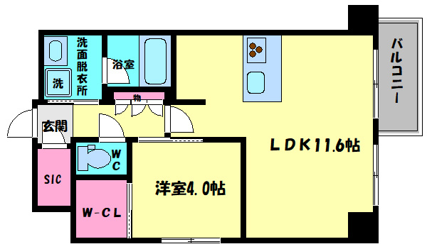 LEGALAND+難波南の間取り|LEGALAND+難波南　間取り