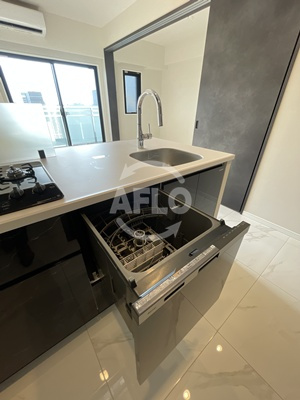S-RESIDENCE難波西alterのキッチン|S-RESIDENCE難波西alter　食洗器