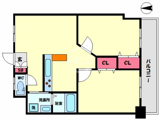 ARCADIA INN　明治小学校区の間取り|ARCADIA INN（アルカディアイン）　間取り
