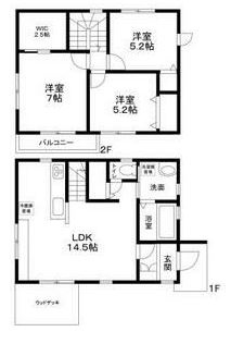 岩蓮華の間取り
