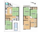 山科区勧修寺泉玉町　中古戸建の画像