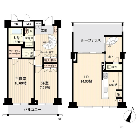 【間取り】 | エスティメゾン白金台