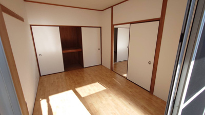 【収納】 | 第2アゼリアハイツ | こちらの部屋は和室6帖 押入 DK側