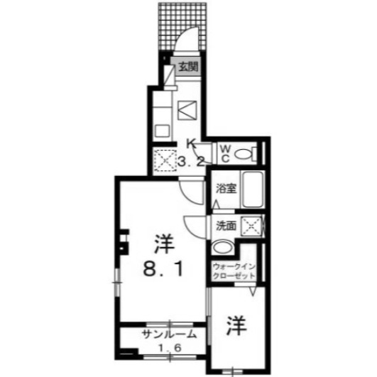 【間取り】 | フェリーチェ駅南
