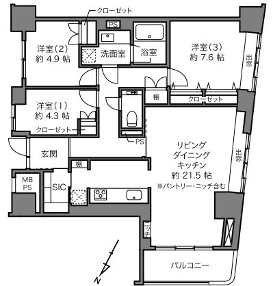 【間取り】