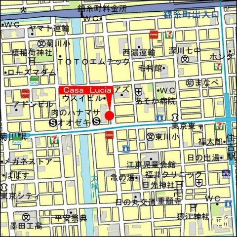 Casa Luciaの地図